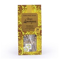 Vintage Teas Ginger Lemongrass 20 pyramids 40g Vintage Teas Ginger Lemongrass 20 pyramids 40g