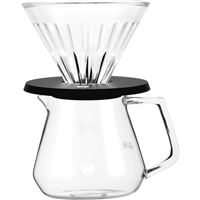 Timemore Crystal Eye Brewer Set - Glass Dripper+Server 01 Timemore Crystal Eye Brewer Set - Glass Dripper+Server 01