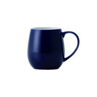 Origami Aroma Barrel Porcelain Mug Navy 320ml